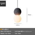 Hanging Lights For Dining Room Nordic Stone Glass Pendant Chandelier for Dining Room Manufactory